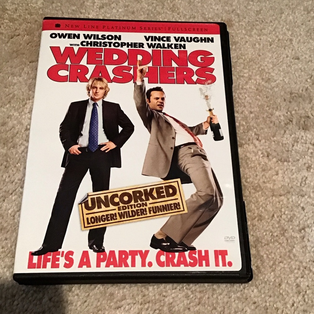 Wedding Crashers DVD - 5 for $5